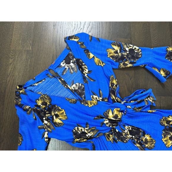 Free People All The Right Ruffles Romper ~M/L - Picture 5 of 6